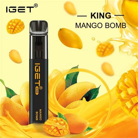 China IGET Legend 4000 Puffs Fruit Flavor Disposable Cigarette Vape Pen