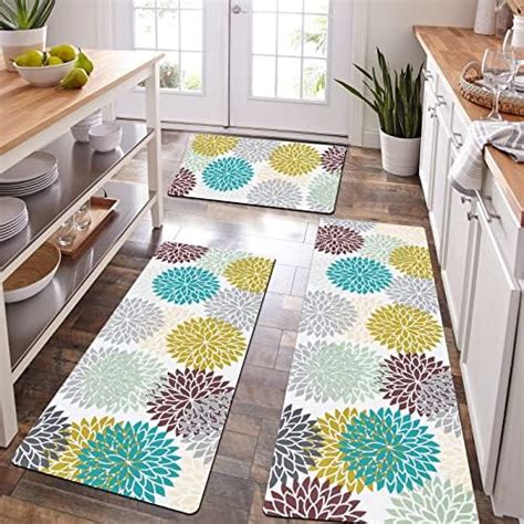 Amazon Hebe Boho Kitchen Rug Sets Piece With Runner Non Slip