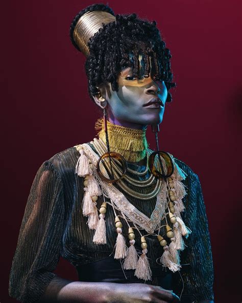 Afro Futurism Photography Paulmsam Hair And Makeu Afro Punk Fashion