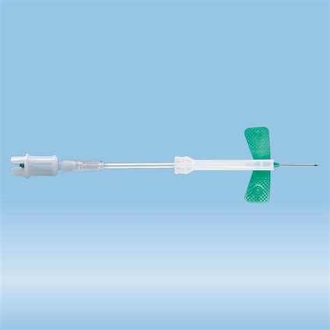 Safety Multifly Needle G X Green Tube Length Mm