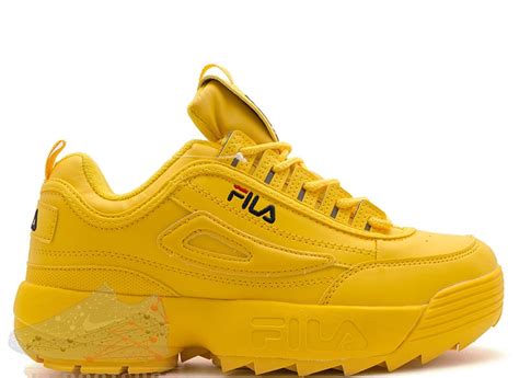 Кроссовки Fila Disruptor Ii Yellow 019 купить в Москве со скидкой 50