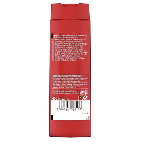 Old Spice Deep Sea Shower Gel Ml Invigorating Deep Sea Scent