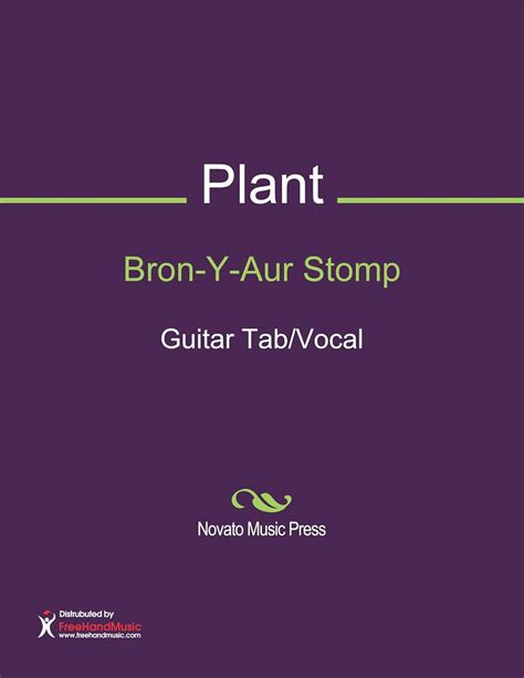 Bron-Y-Aur Stomp Sheet Music (Guitar Tab/Vocal) by Plant, Jimmy Page; John Paul Jones; Robert ...