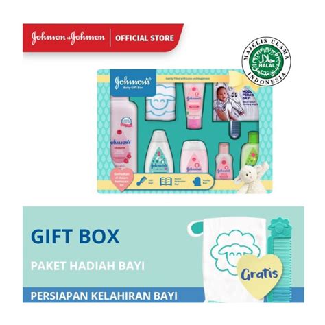 Jual Johnson Baby Gift Set My Baby Gift Box Set Set Kado Perlengkapan