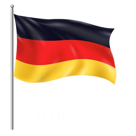 Флаг Германии без фона в формате png