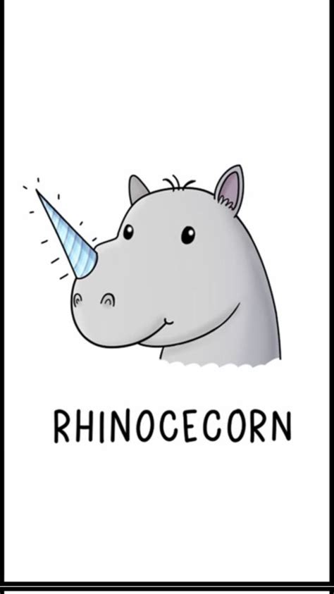 Rhinounicornrhinoecorn Unicorn Character Fictional Characters