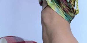 We Are Hairy Mariana Strips Nude On The Floor By Her TV Porn Videos