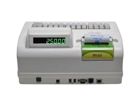 Balaji Semi-Automatic BBP 21 Billing Machine, 10.2 V, Battery Capacity ...