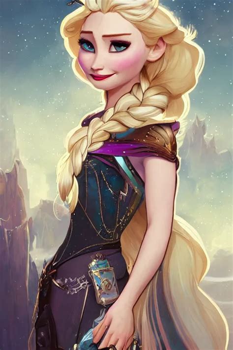 Elsa From Frozen As Steampunk Cyborg Princess Blonde Stable Diffusion OpenArt
