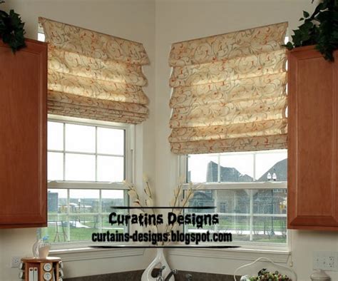 10 Exclusive roman shades designs for kitchen, roman blinds