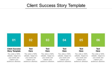 Client Success Story Template Ppt Powerpoint Presentation Summary Deck