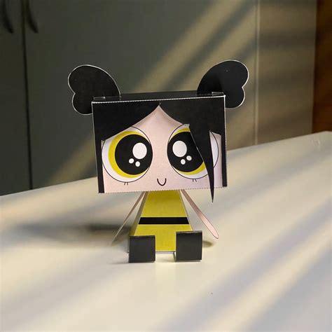 NewJeans X PowerPuff Papercrafts In 2023 Unique Art Paper Crafts