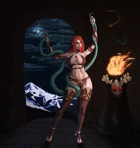 Priestess Of The Serpent Cult By Zloypaladin Hentai Foundry