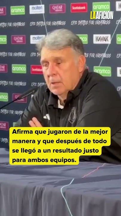 Gerardo “tata” Martino Director Del Inter De Miami Habla Sobre Su