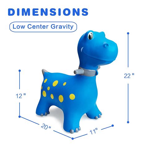 Great Choice Products Bouncy Horse Dinosaur Hopper Toys For Kids