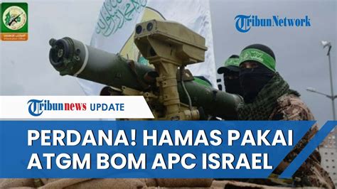 Brigade Al Qassam Keluarkan Senjata Baru Tembakkan ATGM Ke Tank