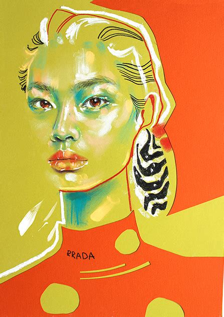 FASHION ILLUSTRATION Insp PRADA On Behance