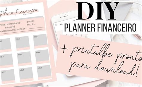 9 Modelos De Planner Financeiro Para Imprimir E Controlar Seu Dinheiro