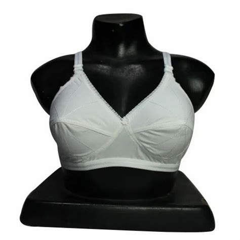 Non Padded White Ladies Simple Bra Size 34b At Rs 42 Piece In New