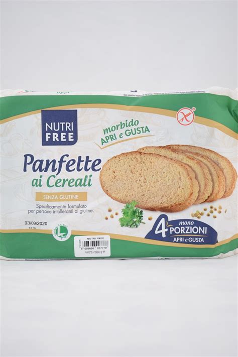 Panfette Ai Cereali Senza Lattosio Gr Nutrifree La Favola Senza