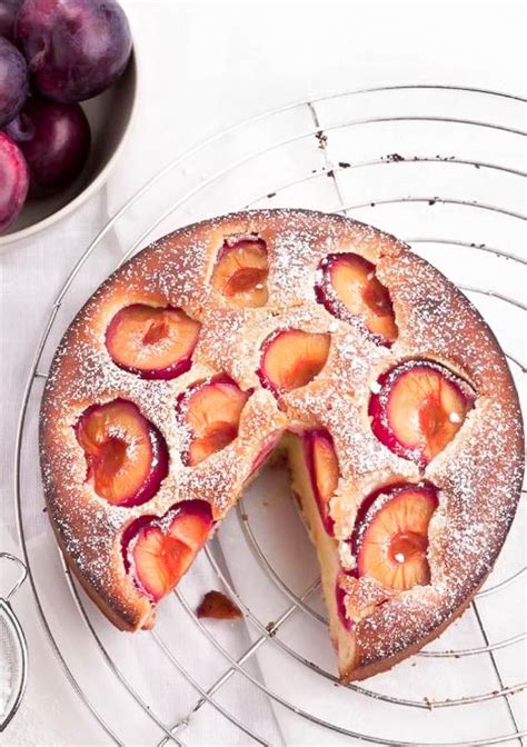 De Versunkener Pflaumenkuchen Mit R Hrteig Zwetschgenkuchen En