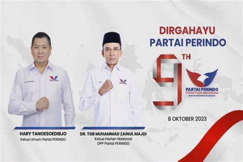 HT Selamat HUT Ke 9 Partai Perindo