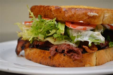 Pastrami Blt Sandwich Ethnic Recipes Blt Sandwich Foodie