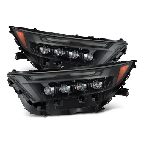 Alpharex Alpha Black Nova Series Led Headlights 2019 2021 Toyota Rav4 Theyotagarage