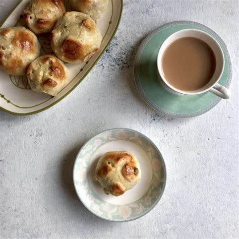 Eggless Hot Cross Buns Recipe Saffron Trail
