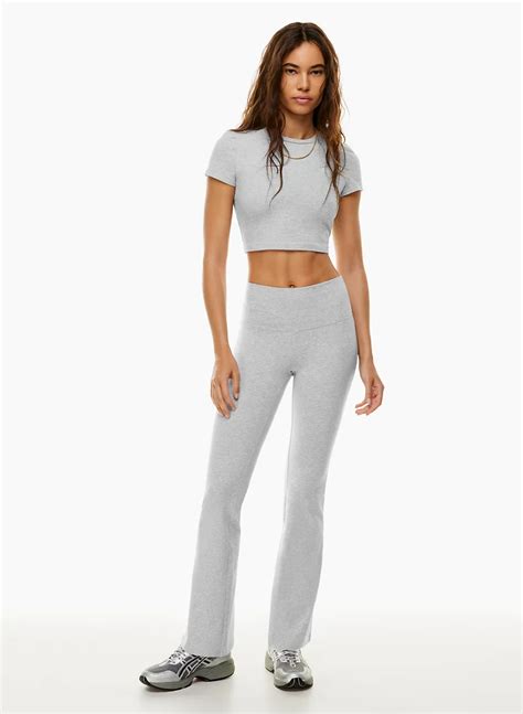 Tna Hold It Atmosphere Flare Hi Rise Legging Aritzia Ca