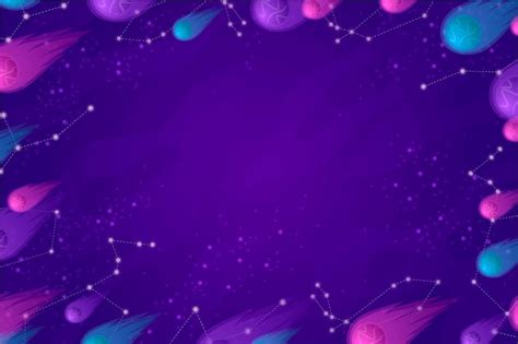 Premium Vector | Cartoon galaxy background