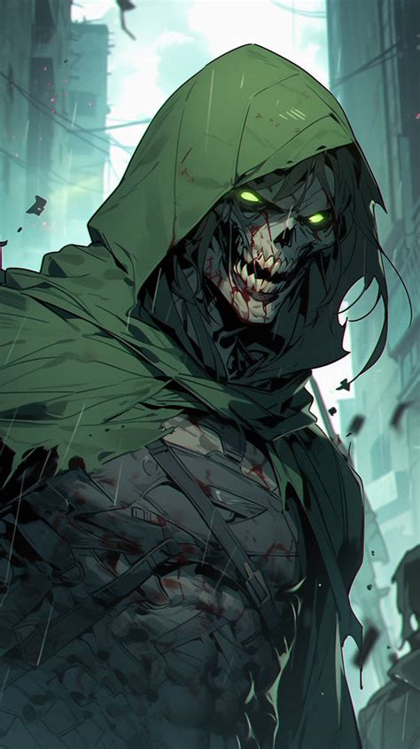 Zombie Green Arrow By Artificialfox00 On Deviantart