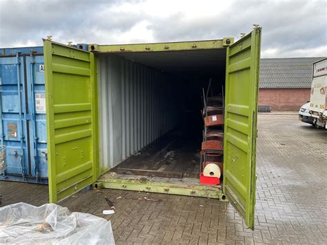 Container Pieds Kontener Morski Truck Id