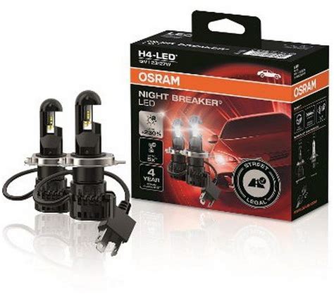 Osram Night Breaker LED Omologate Anche In Italia Nelle Versioni H4 H7