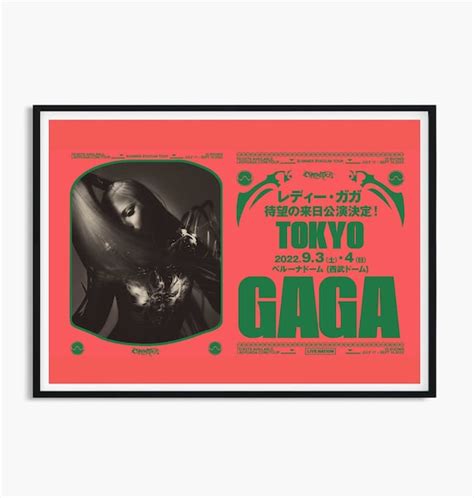 Lady Gaga The Chromatica Ball Tour Poster Lady Gaga Album Etsy Australia