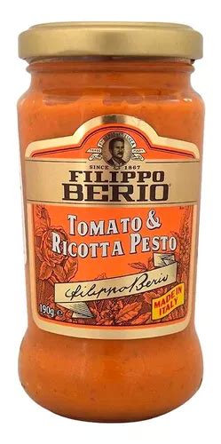 Filippo Berio, Salsa Pesto Tomate Y Ricotta, 190 Gramos | MercadoLibre