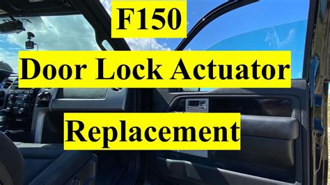 How To Replace F150 Door Lock Actuator