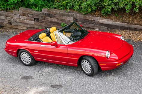 No Reserve 1993 Alfa Romeo Spider Veloce 5 Speed For Sale On BaT