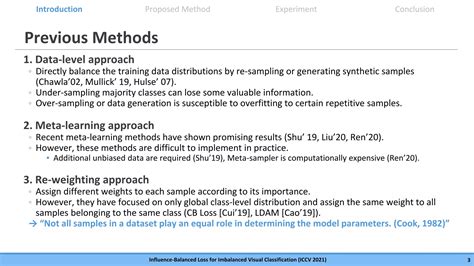 ICCV 21 Influence Balanced Loss For Imbalanced Visual Classification