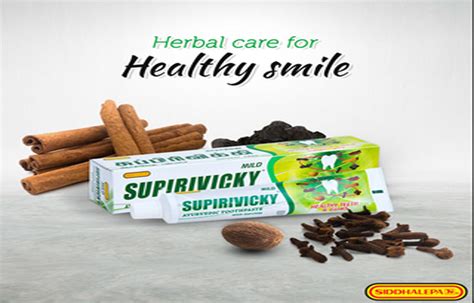 Siddhalepa Ayurvedic Herbal Supirivicky Toothpaste Tube 110 G EBay