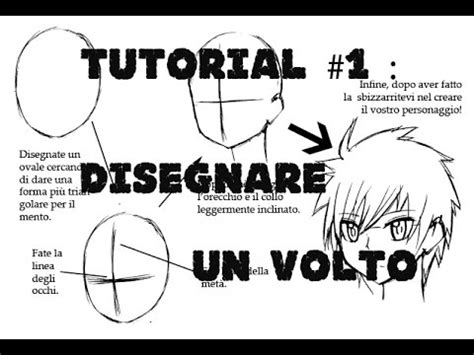 Manga Tutorial Come Disegnare Un Volto Youtube