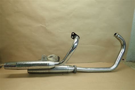 2006 Yamaha Xv250 Virago Exhaust Pipe Muffler Assy Fits Other Years And Other Used Motorcycle