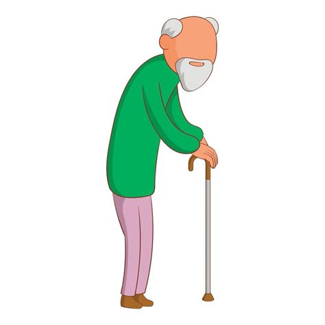 Old Man Icon Cartoon Style 15223710 Vector Art At Vecteezy