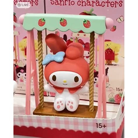 Jual Miniso Sanrio Strawberry Farm Blind Box Confirm My Melody