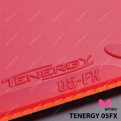 Butterfly Tenergy 05FX Spin Elastic Table Tennis Rubber Getah Ping Pong ...