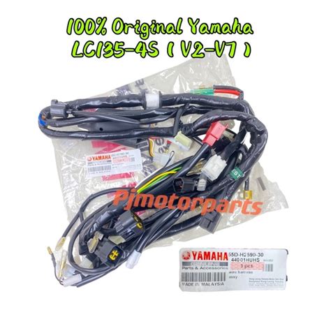 100 ORIGINAL YAMAHA LC135 4S V2 V3 V4 V5 V6 V7 LC 135 Wiring