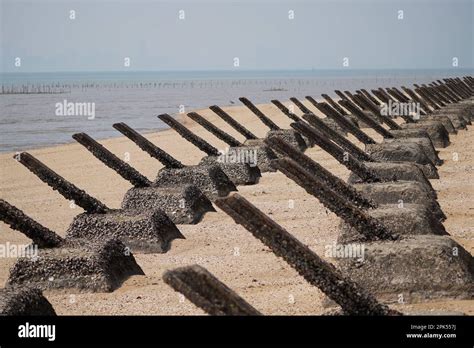 Coastal Fortifications On The Taiwanese Island Kinmen Stock Photo Alamy