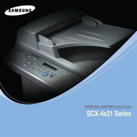 Instructions Samsung Scx 4200