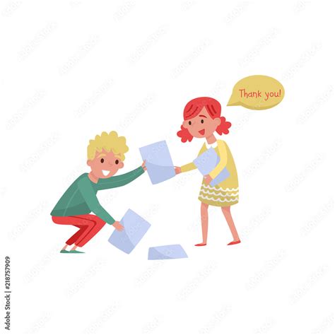 Kids Pick Up Clip Art