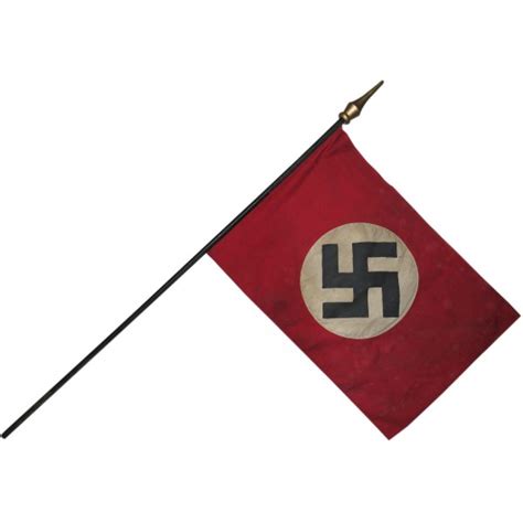 Le drapeau national croix gammée du IIIe Reich 1933 1945